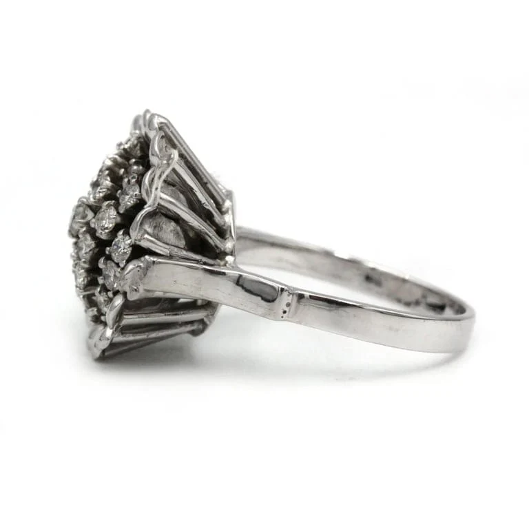 Ring - White gold and diamonds - Image 3