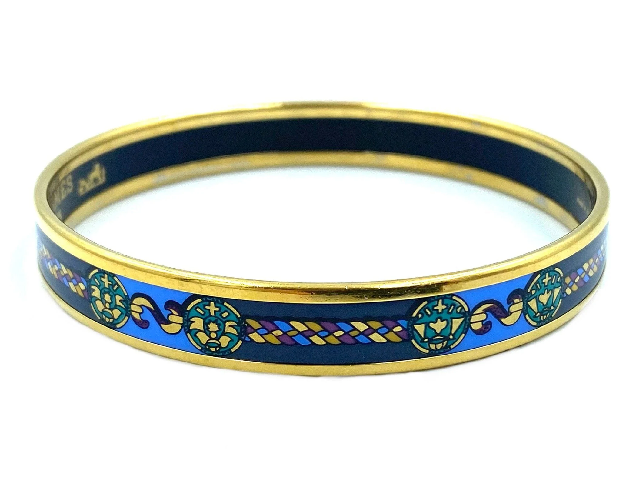 Hermes. Enamel bracelet - Image 7