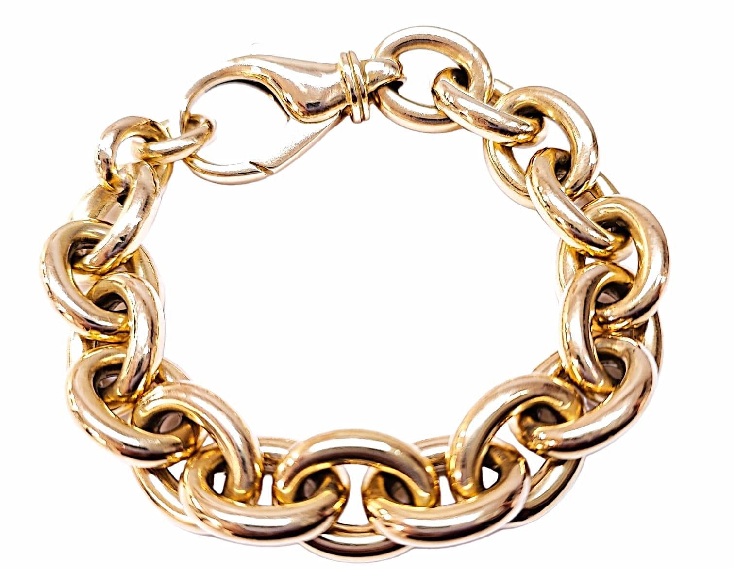 Yellow gold bracelet