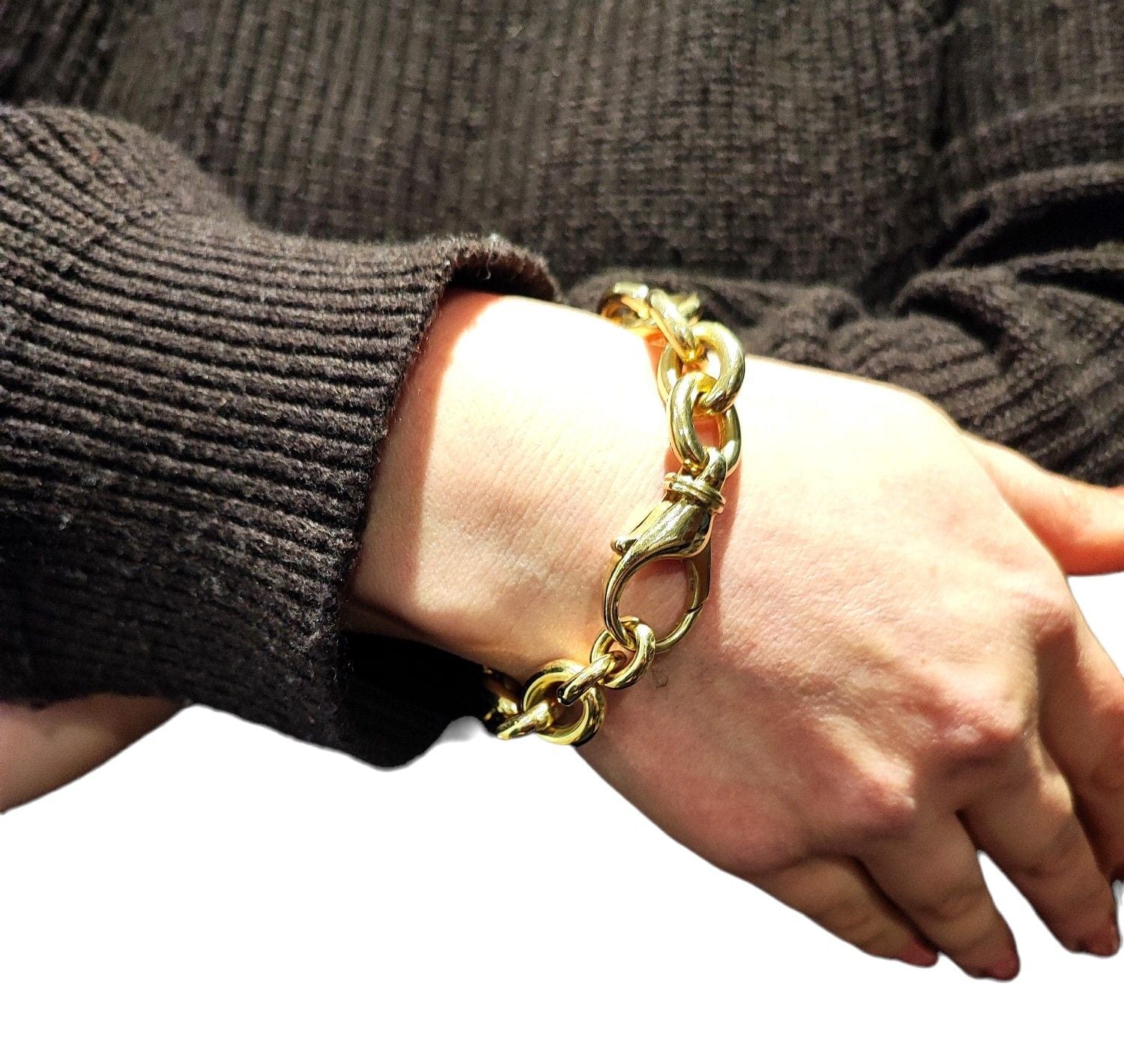 Yellow gold bracelet - Image 5