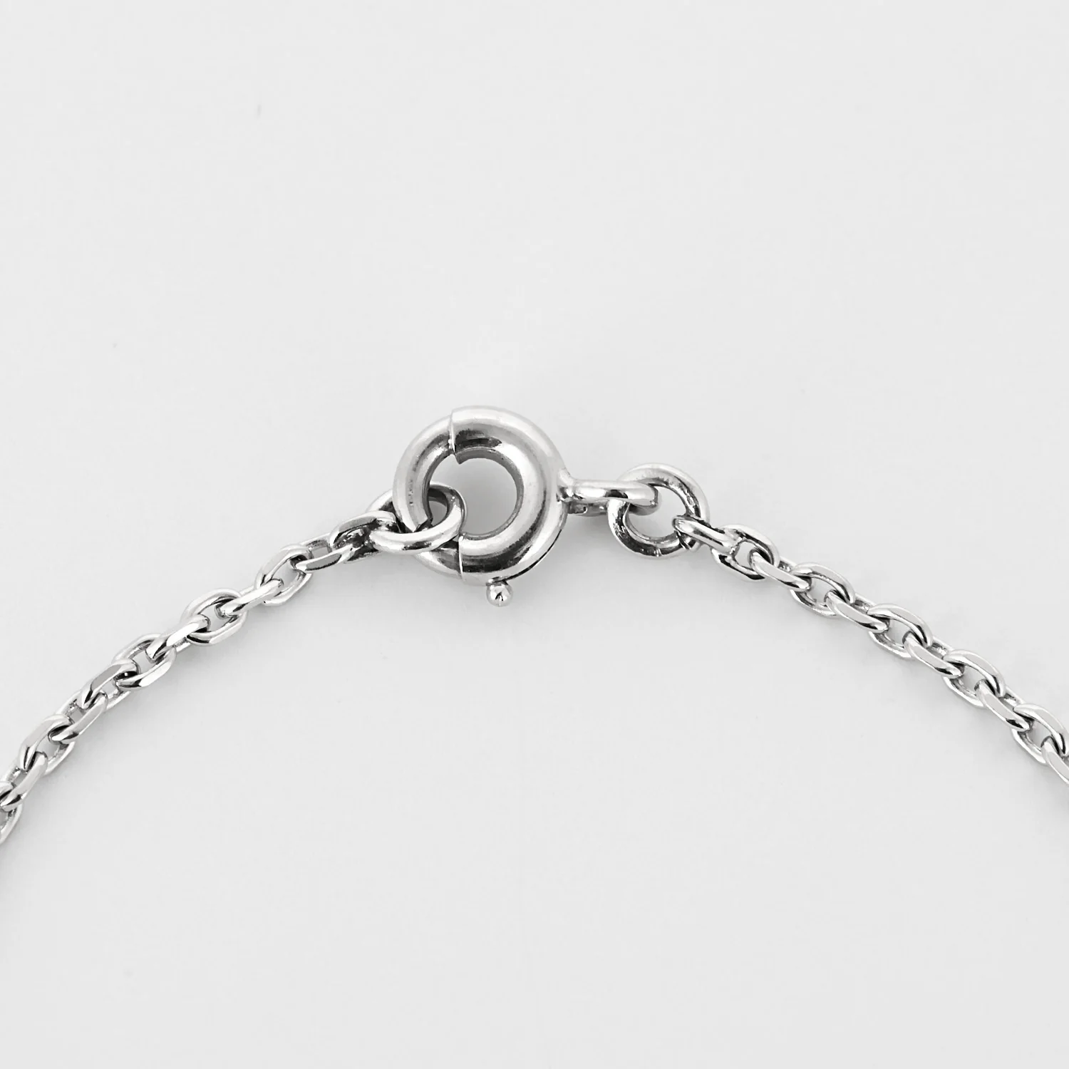 Necklace in grey gold and diamonds  - Image 5