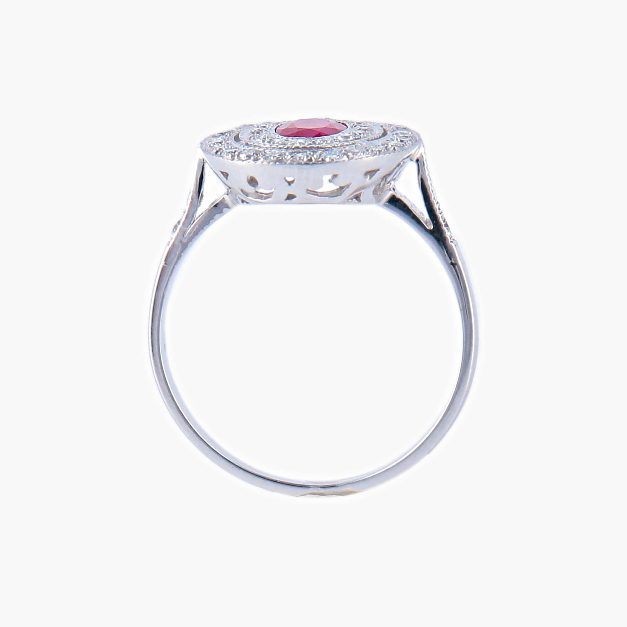 Ruby Diamond Ring - Image 7