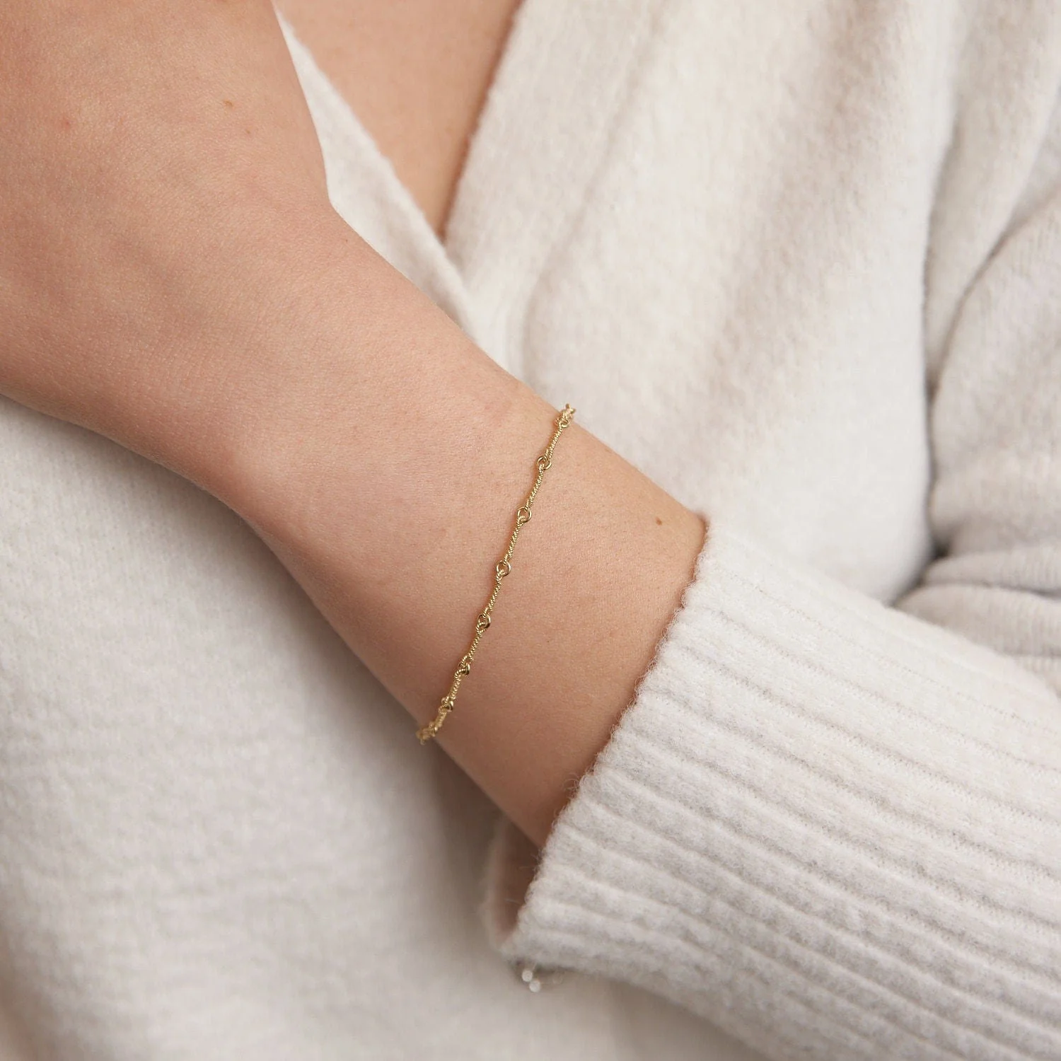 Yellow gold bracelet - Image 2