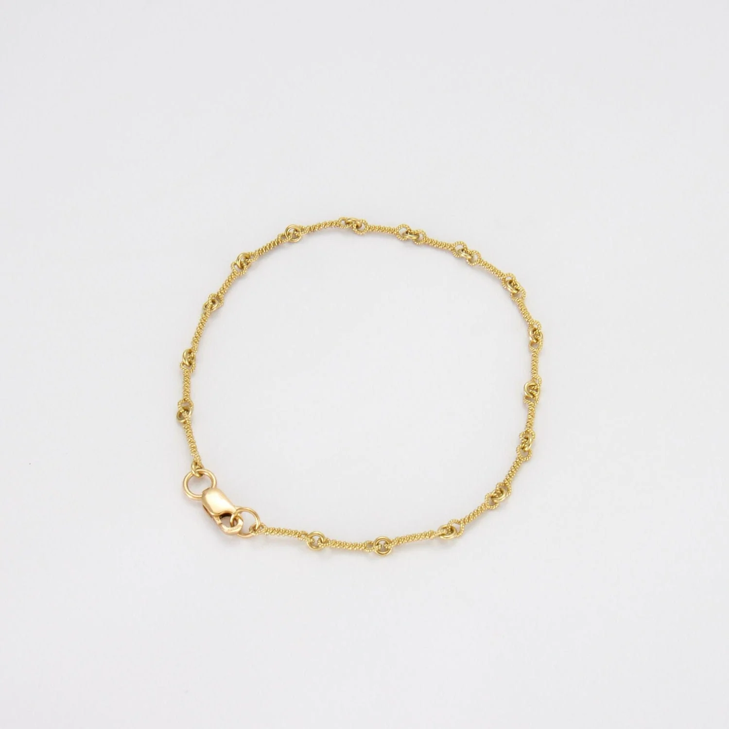 Yellow gold bracelet - Image 3