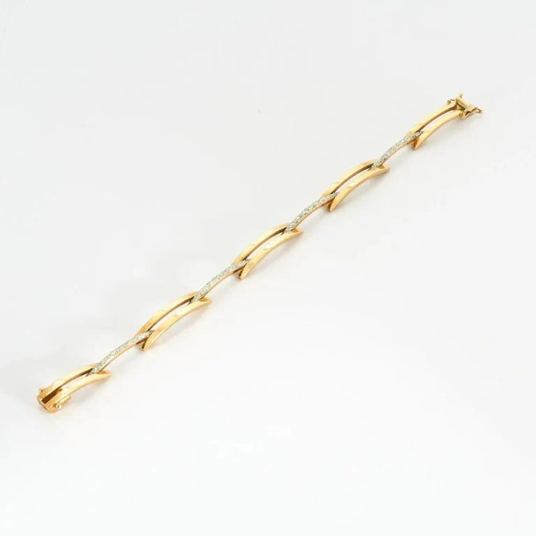 Two gold bracelet - Image 2