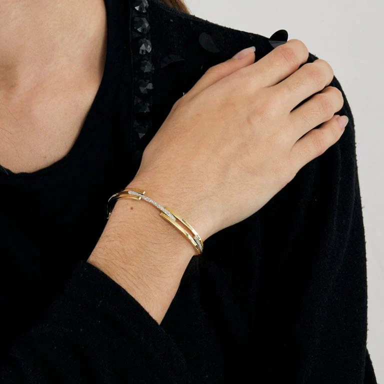 Two gold bracelet - Image 7