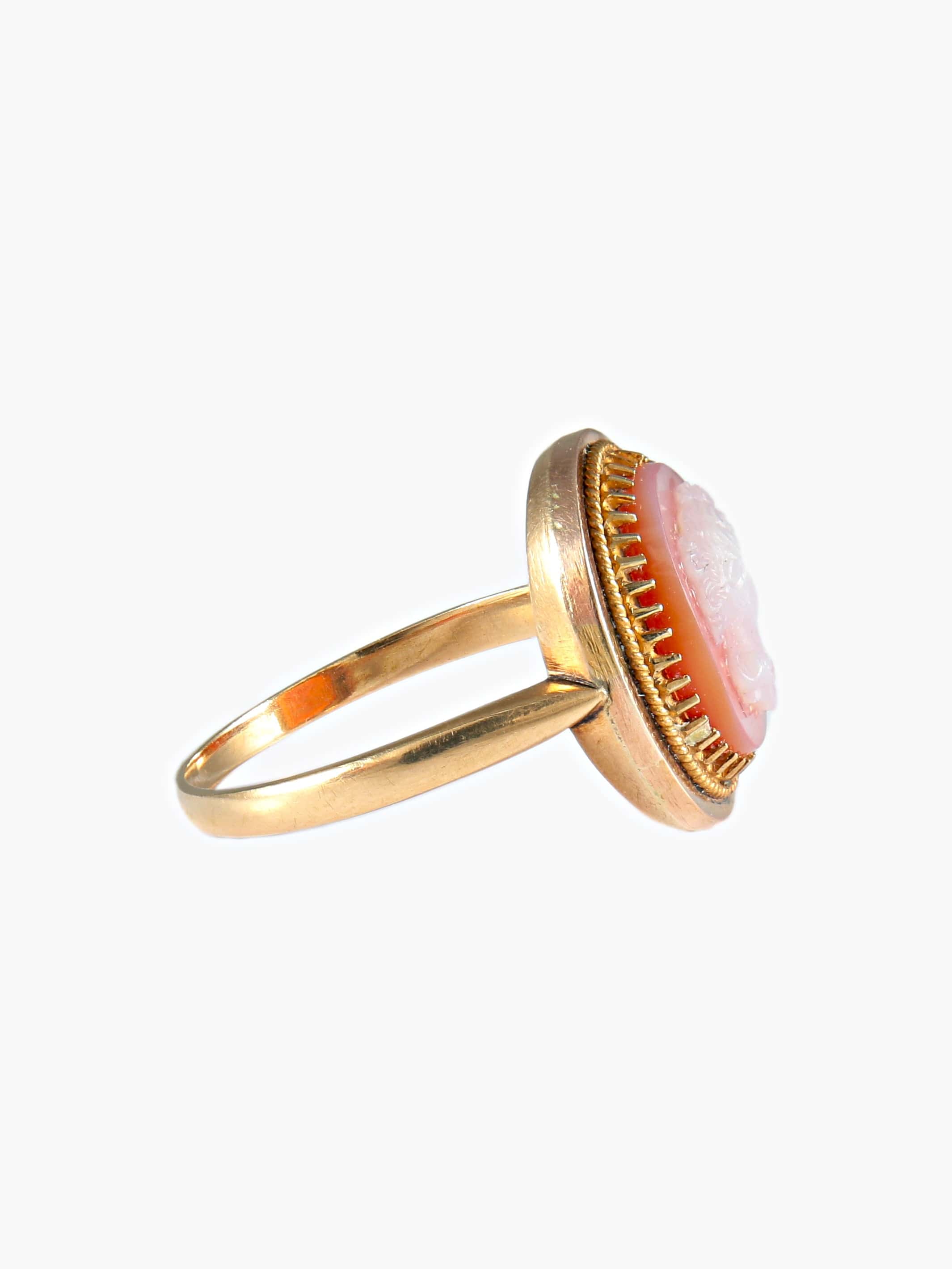 Ring cameo carnelian - Image 7