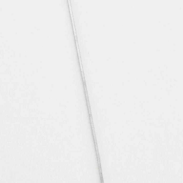 White gold sapphire necklace - Image 5