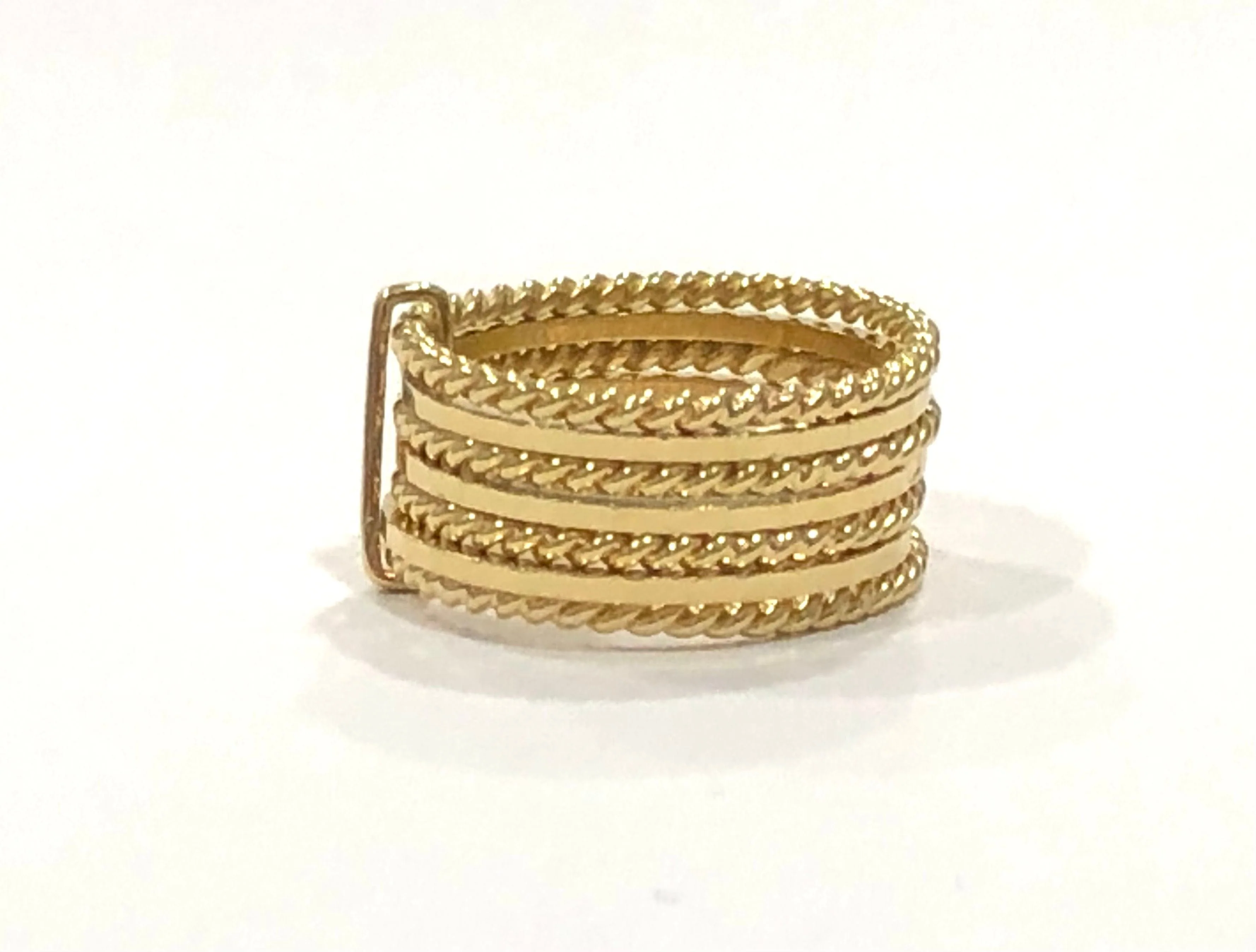 Weekly ring in yellow gold - Image 4