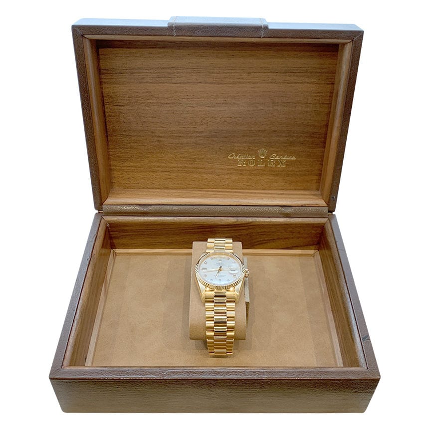 Rolex watch, "Day-Date", yellow gold. - Image 5