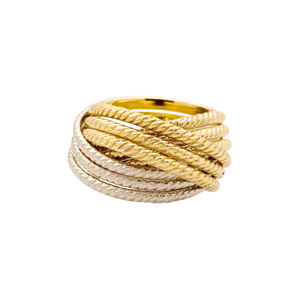 Three-tone multi-band ring. - Image 4