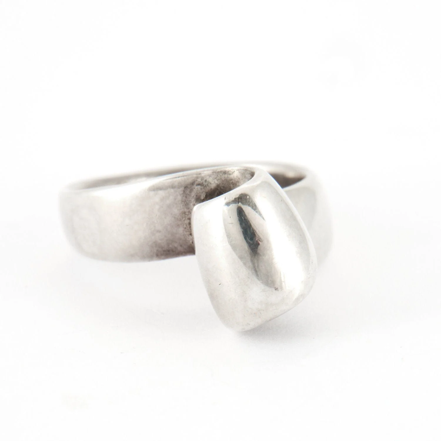 Christofle ring in silver massive