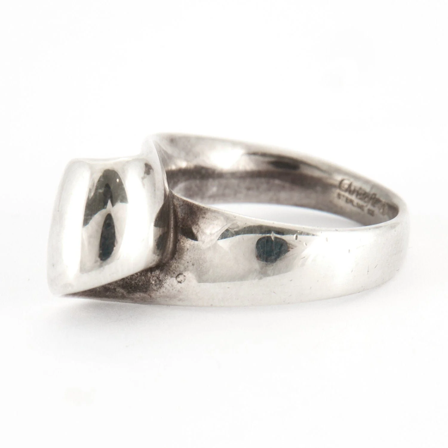 Christofle ring in silver massive - Image 3