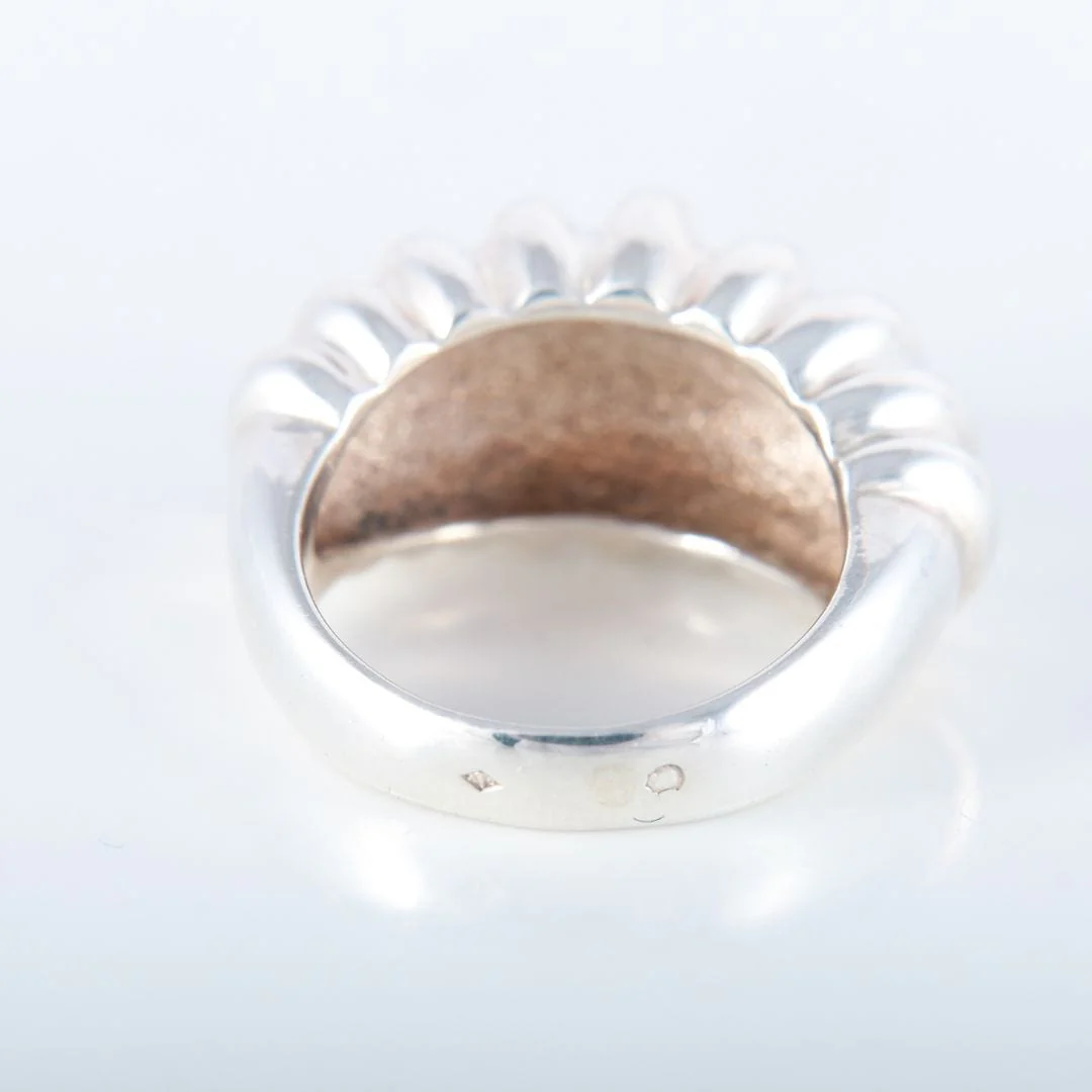 Hermès gadrooned ring - Image 5