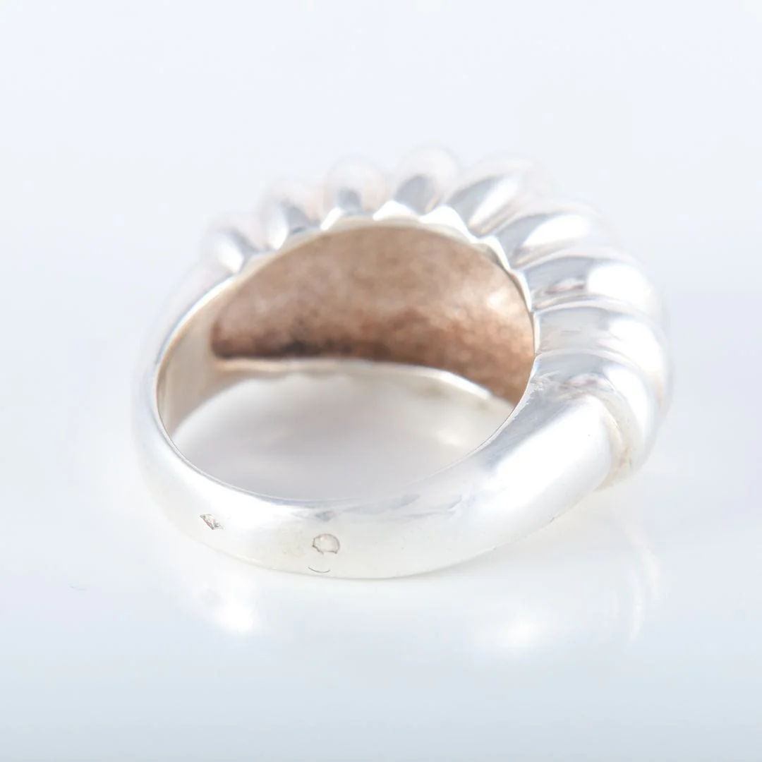 Hermès gadrooned ring - Image 6