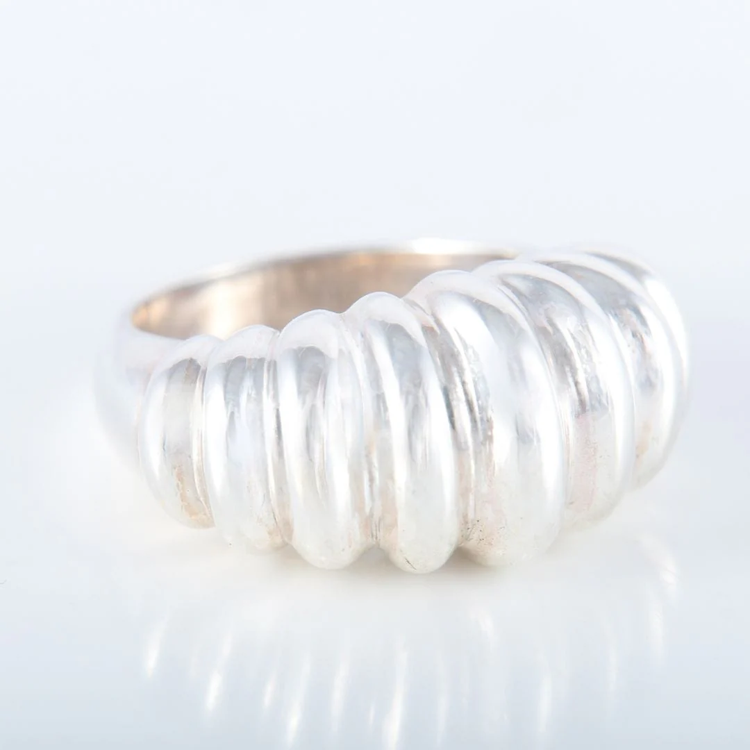 Hermès gadrooned ring - Image 8