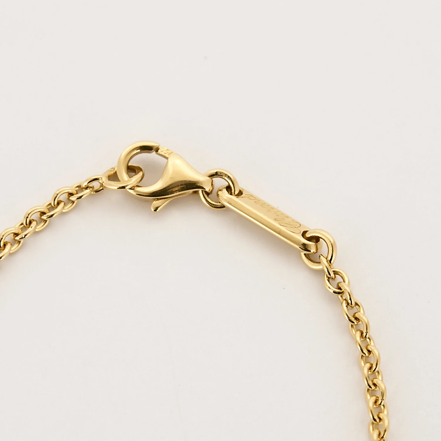 Chopard - Happy Diamonds Icons - Yellow gold necklace with three diamonds  - Image 6