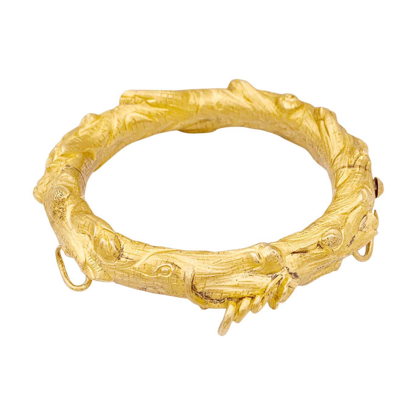 “Oak” bracelet in yellow gold. - Image 4
