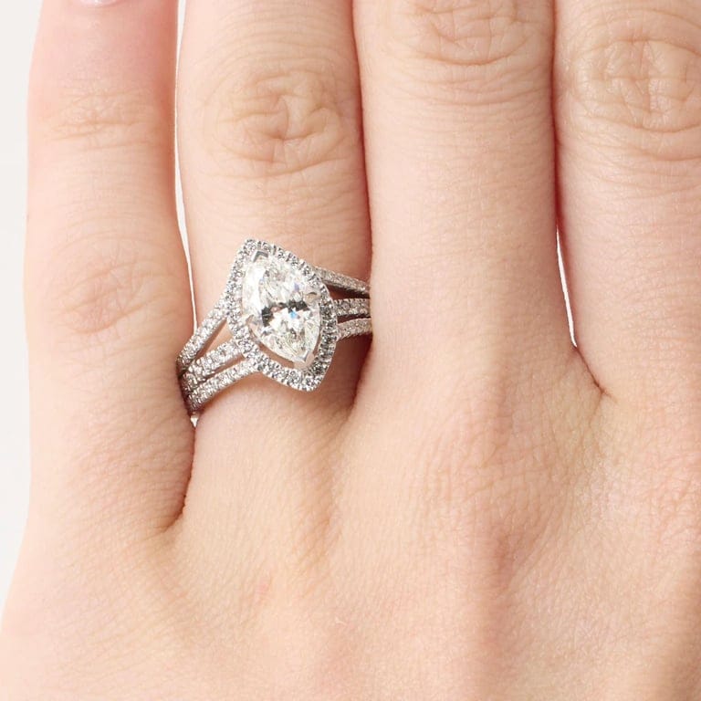1.59ct Marquise Diamond Ring - Image 2