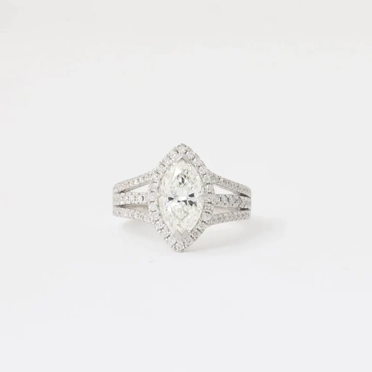 1.59ct Marquise Diamond Ring - Image 4
