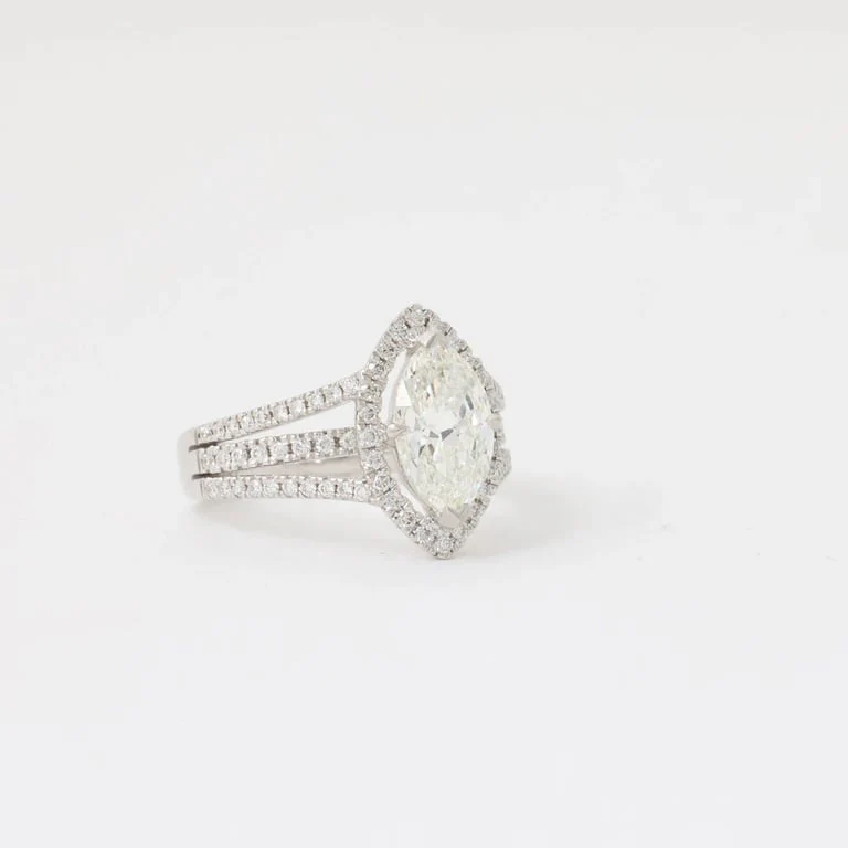 1.59ct Marquise Diamond Ring - Image 5