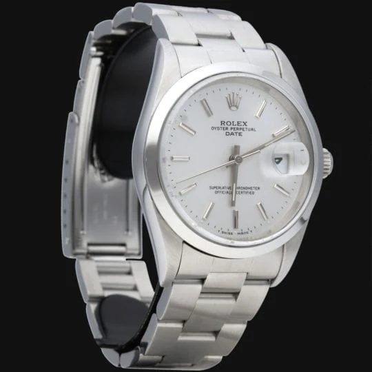 Rolex Date 34 Watch  - Image 5