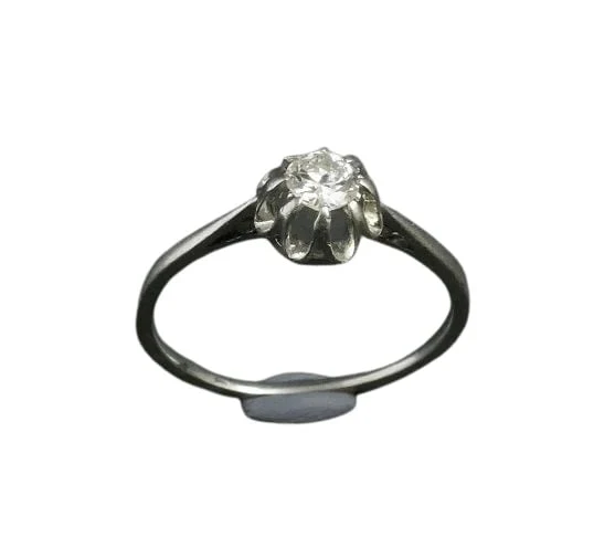 Diamond Solitaire, Setting platinum.