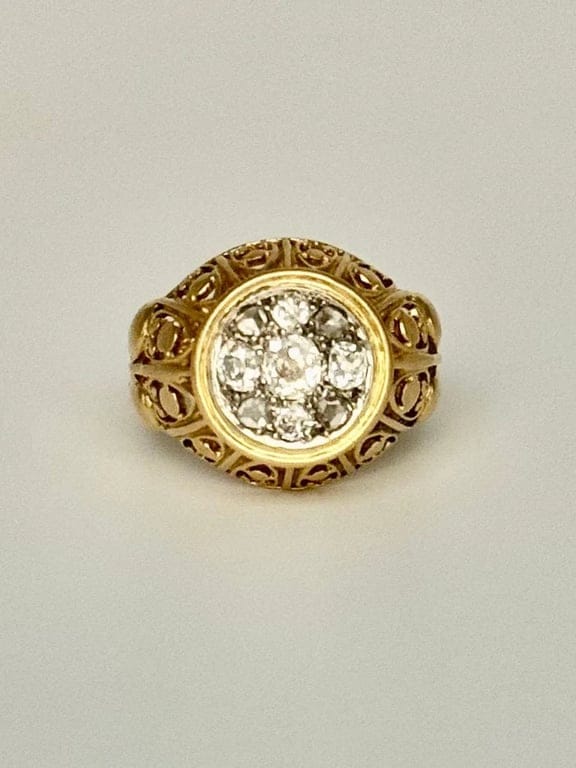Dome diamond ring - Image 5