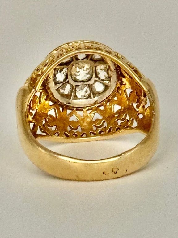 Dome diamond ring - Image 6