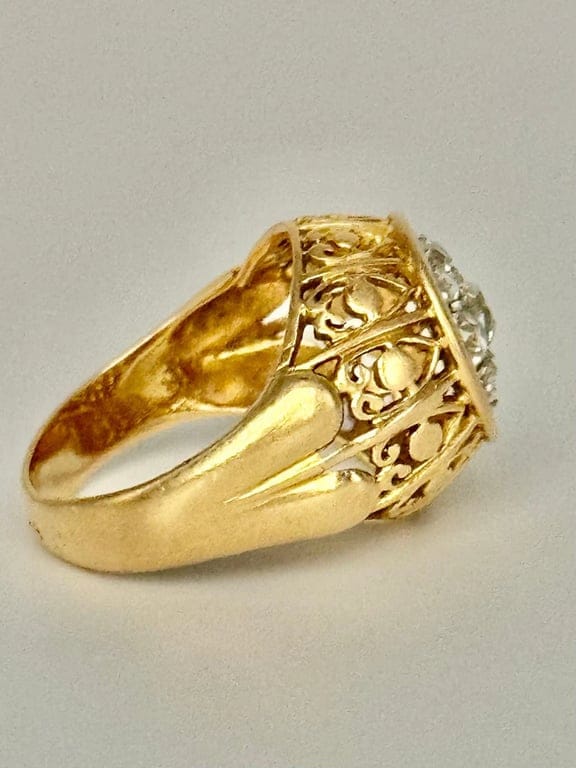 Dome diamond ring - Image 7