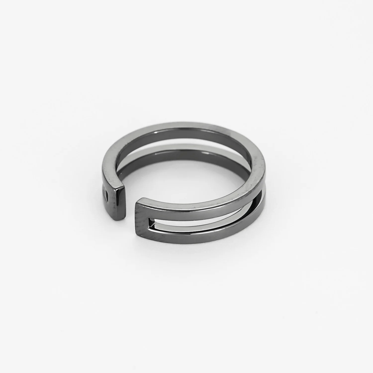 Gemmyo - Theseus - Wedding band black gold  - Image 5