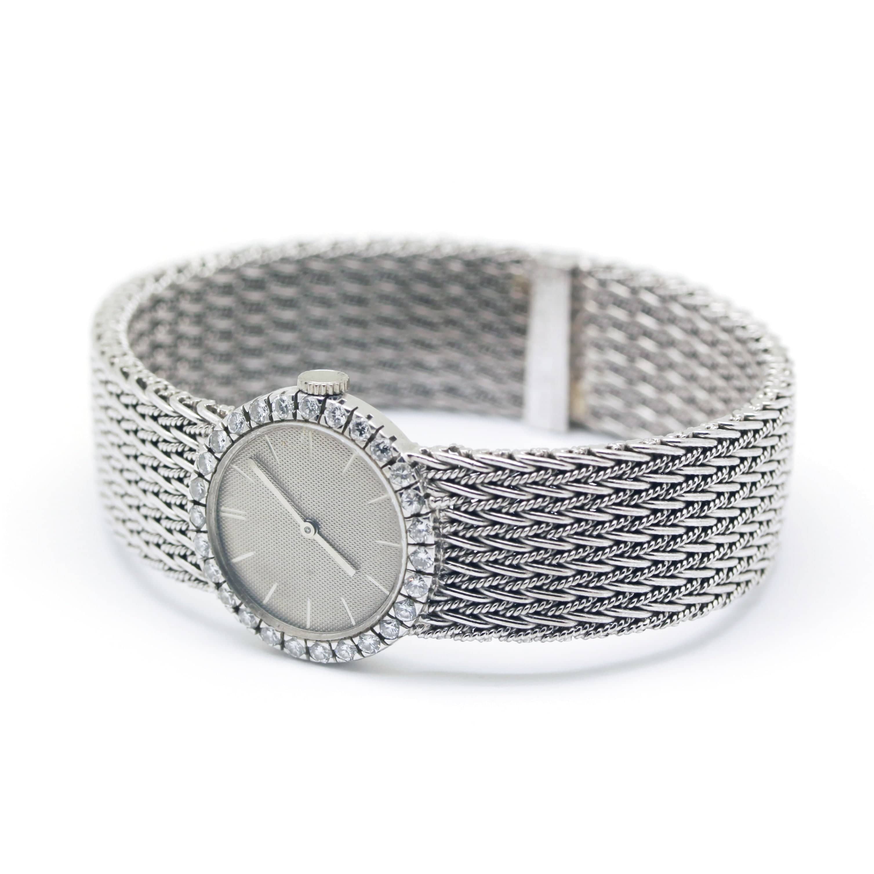 BOUCHERON - White gold diamond watch
