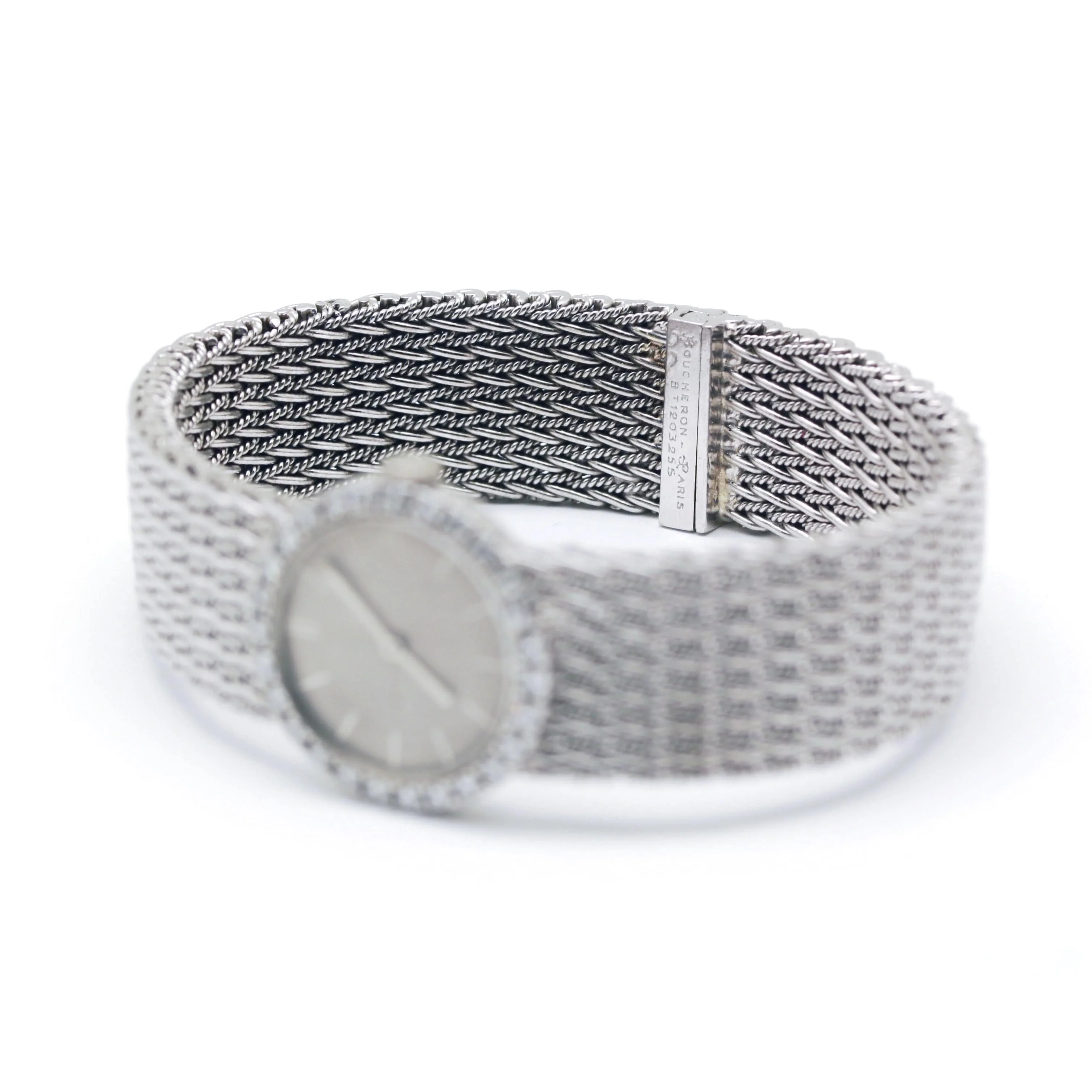 BOUCHERON - White gold diamond watch - Image 4
