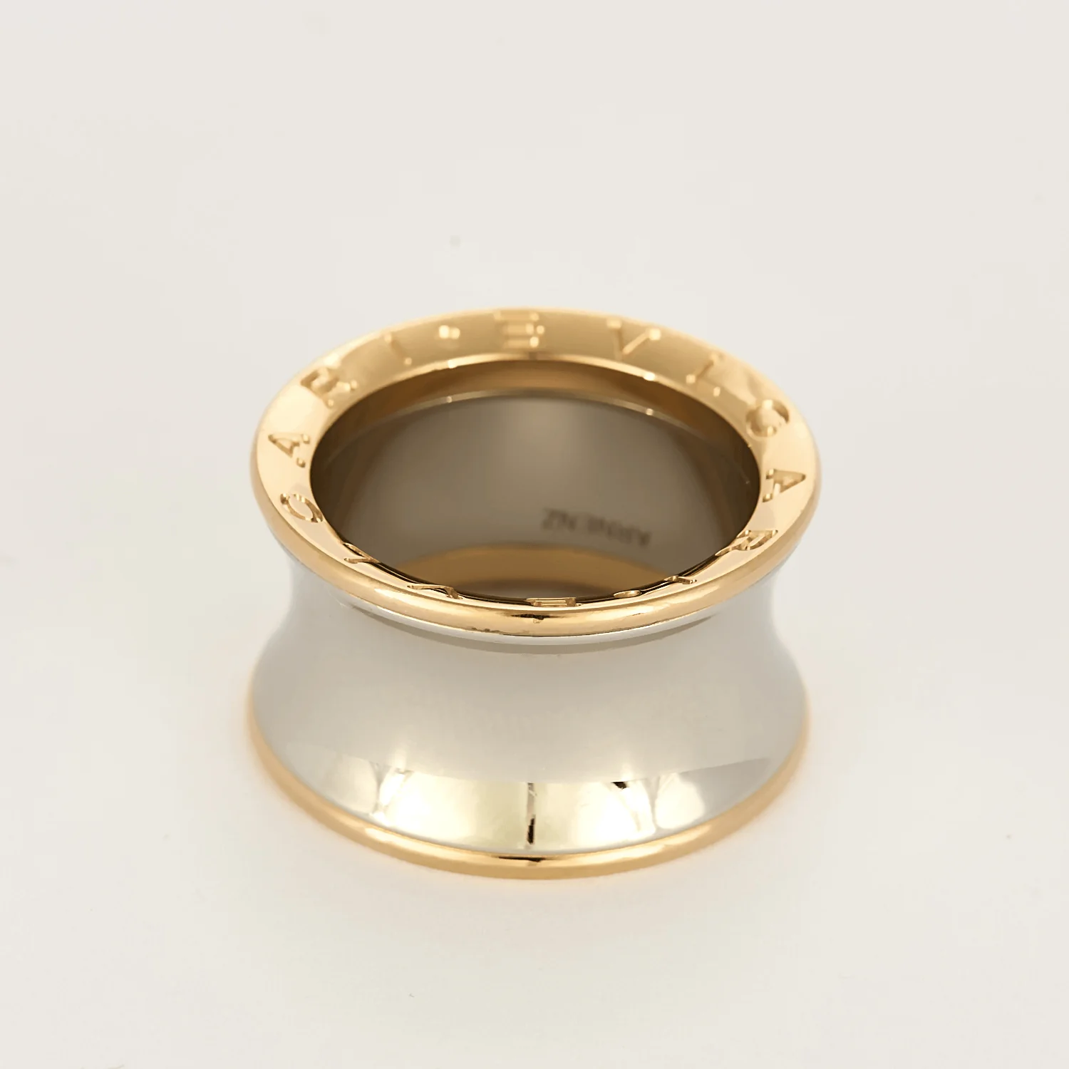 Bulgari Anish Kapoor - Steel and gold ring - Image 5