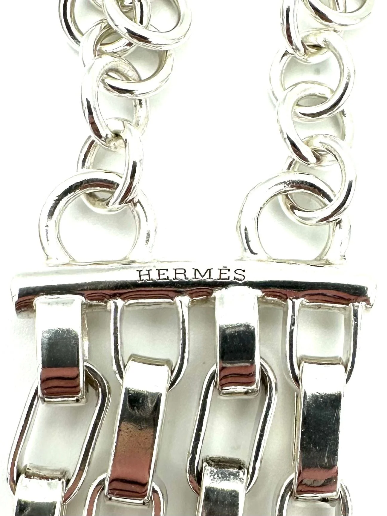 HERMES. “Darius” collection, necklace silver 925/00 - Image 6