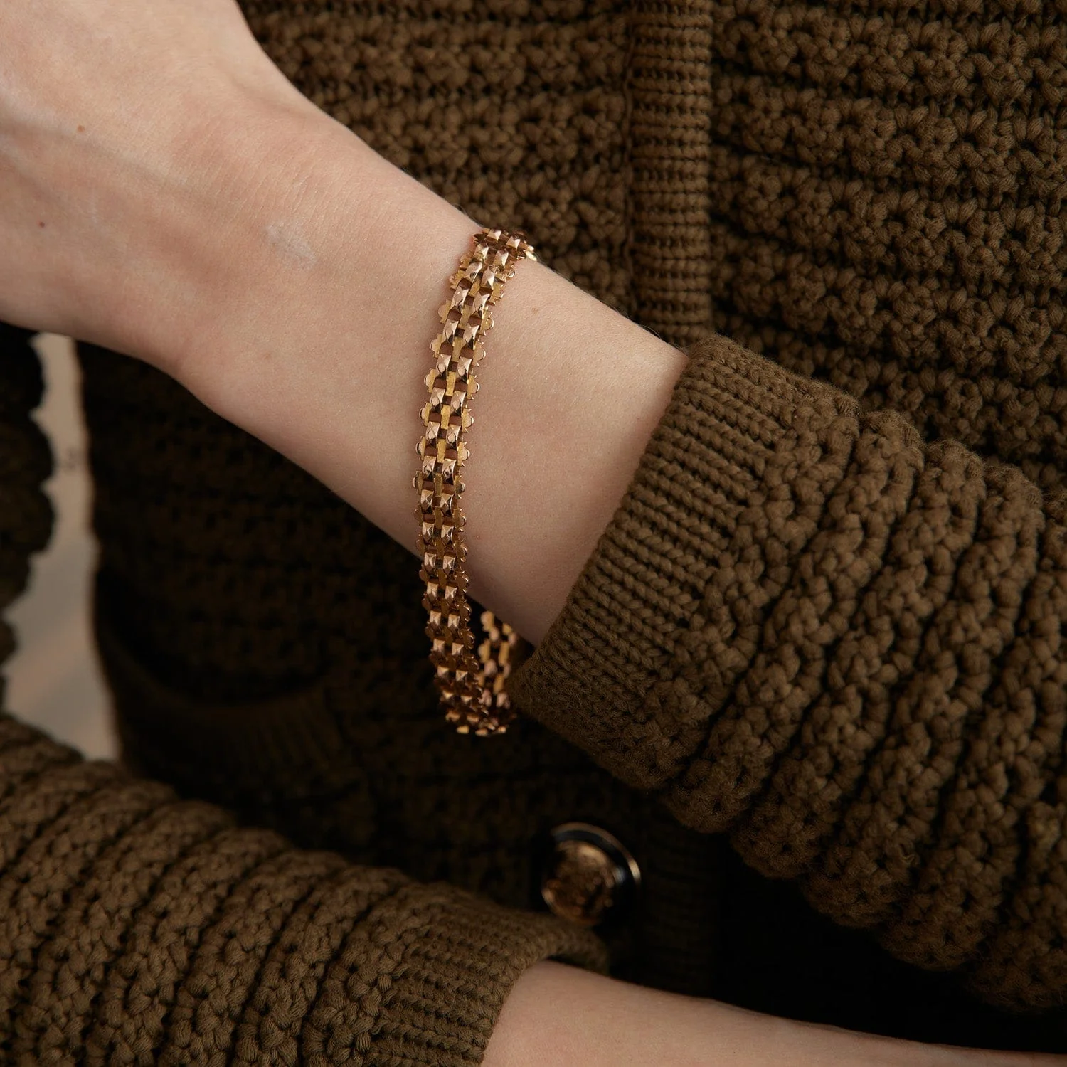 Bracelet Tank 2 Gold - Image 2