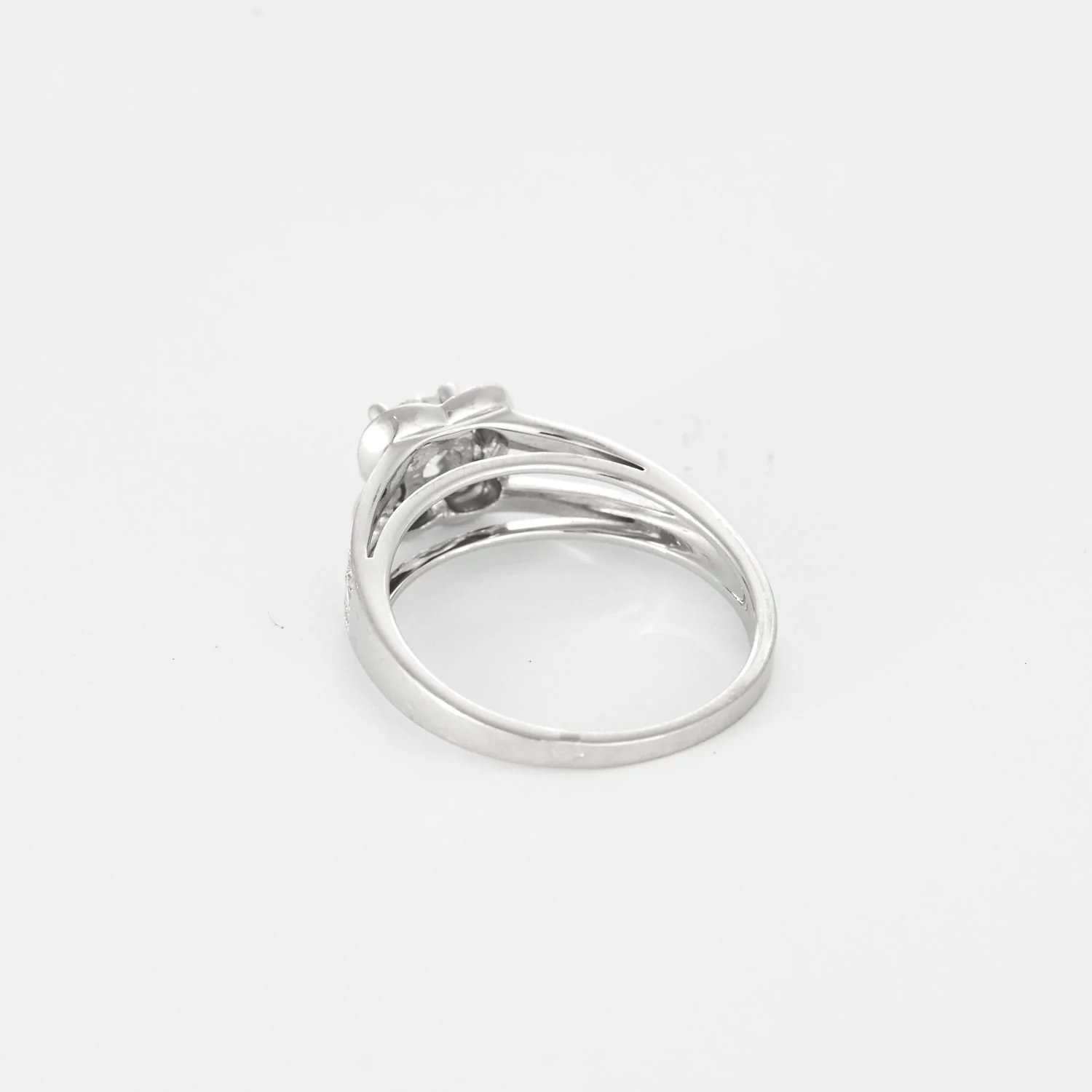 MAUBOUSSIN - Chance of love no. 5 - White gold ring with an approximately 0.50-carat diamond.  - Image 6