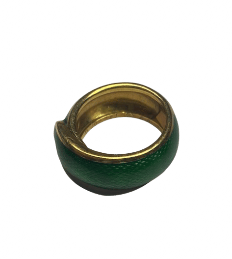 VAN CLEEF & ARPELS - Yellow gold enamel ring - Image 3