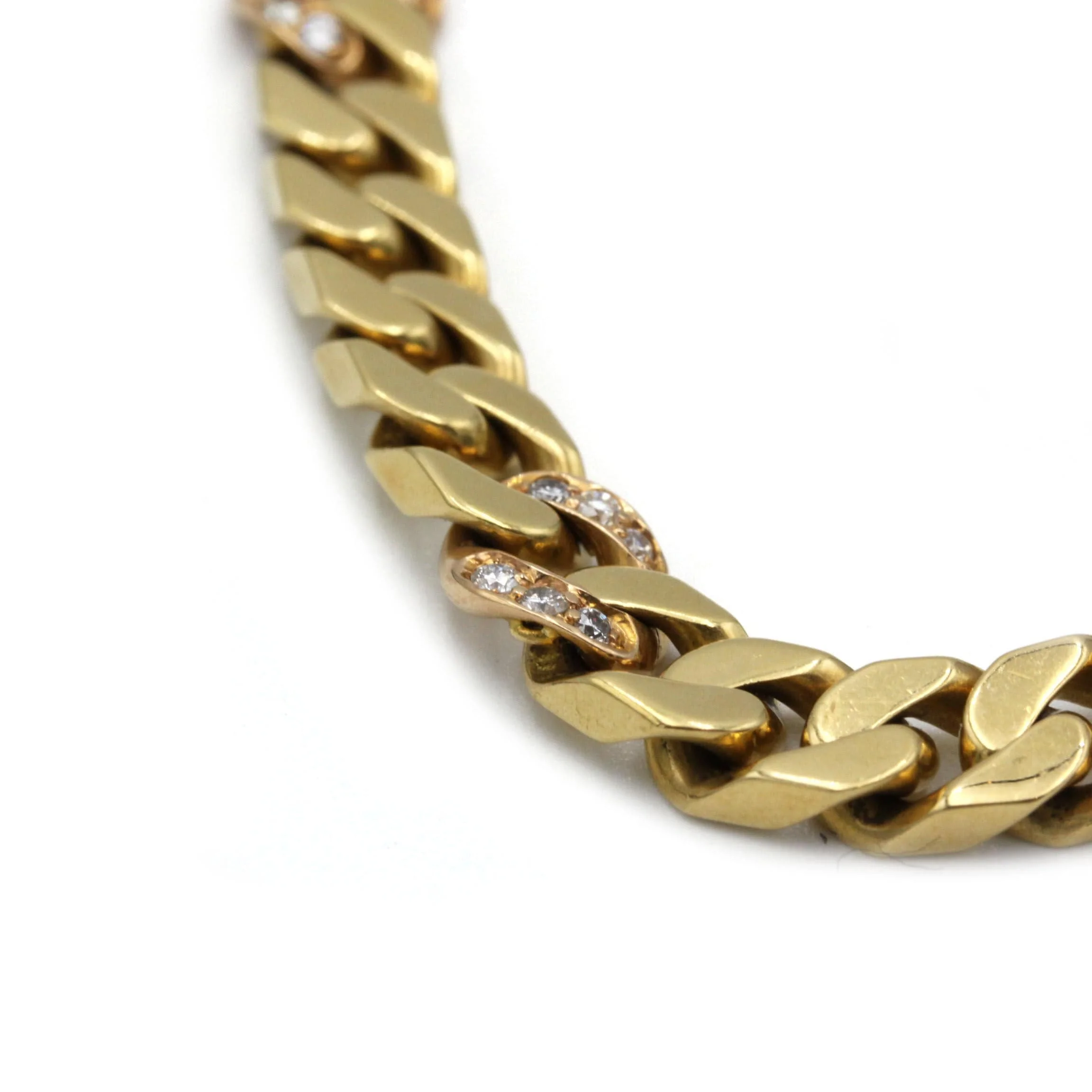 Bracelet - Yellow gold and diamonds - Image 3