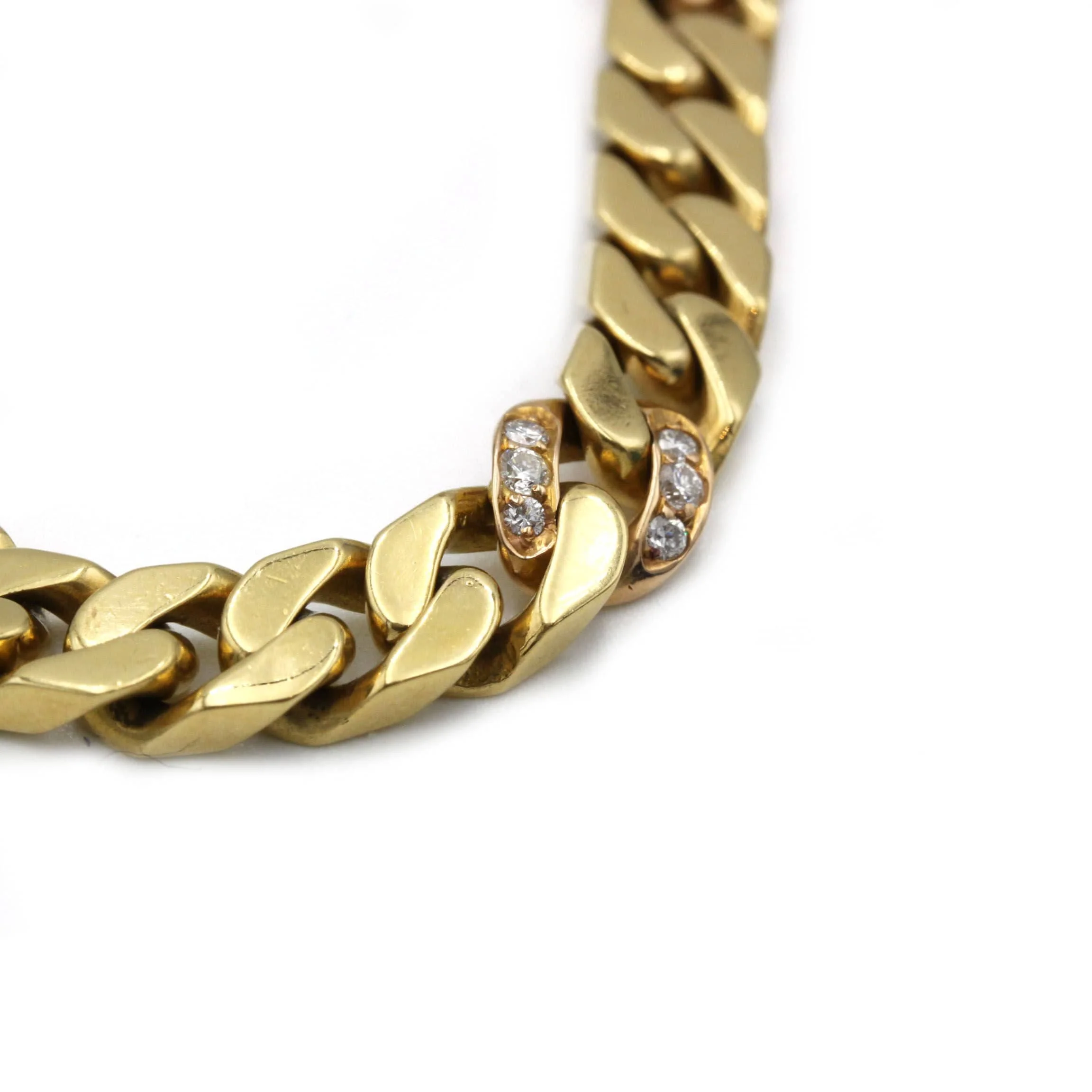 Bracelet - Yellow gold and diamonds - Image 4
