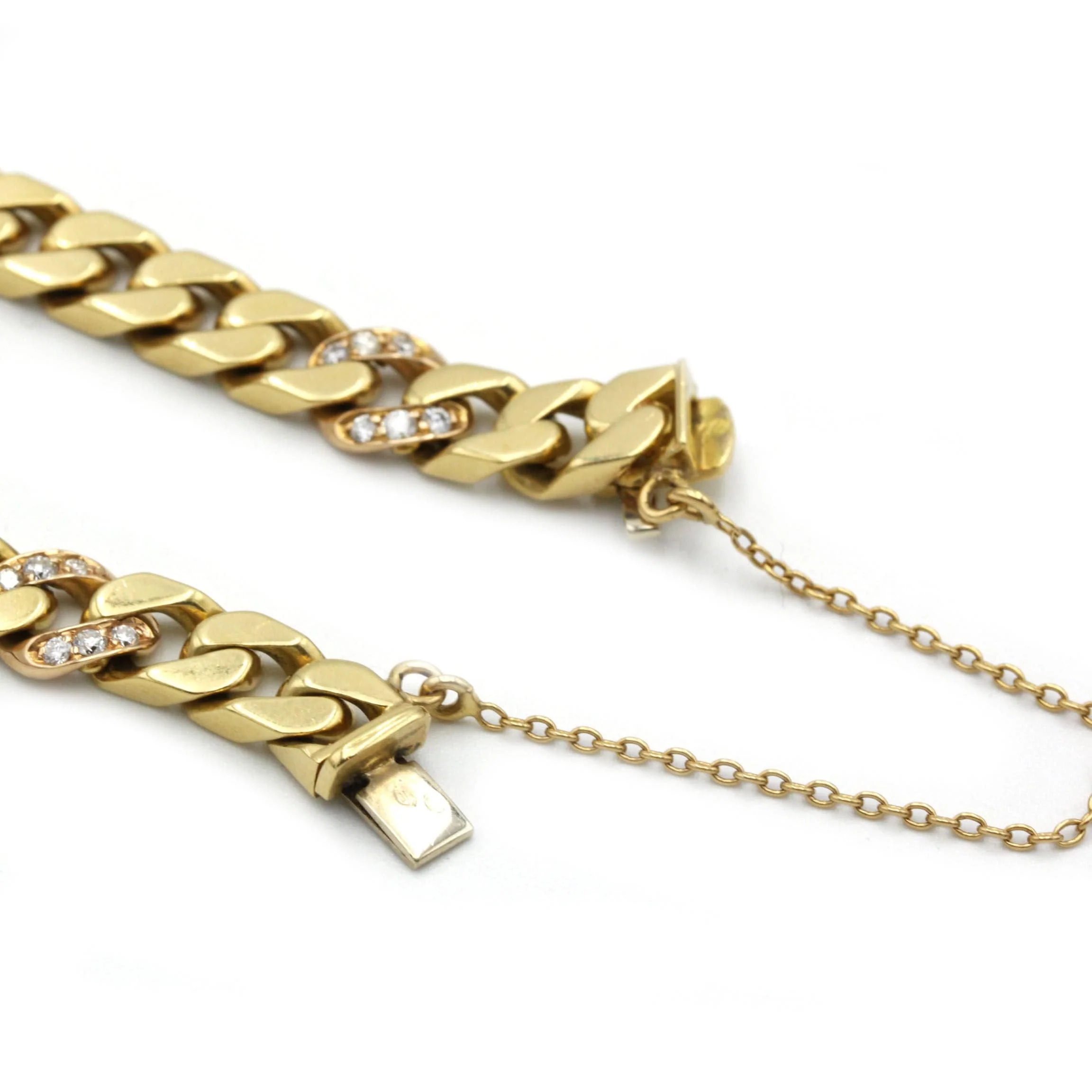 Bracelet - Yellow gold and diamonds - Image 6