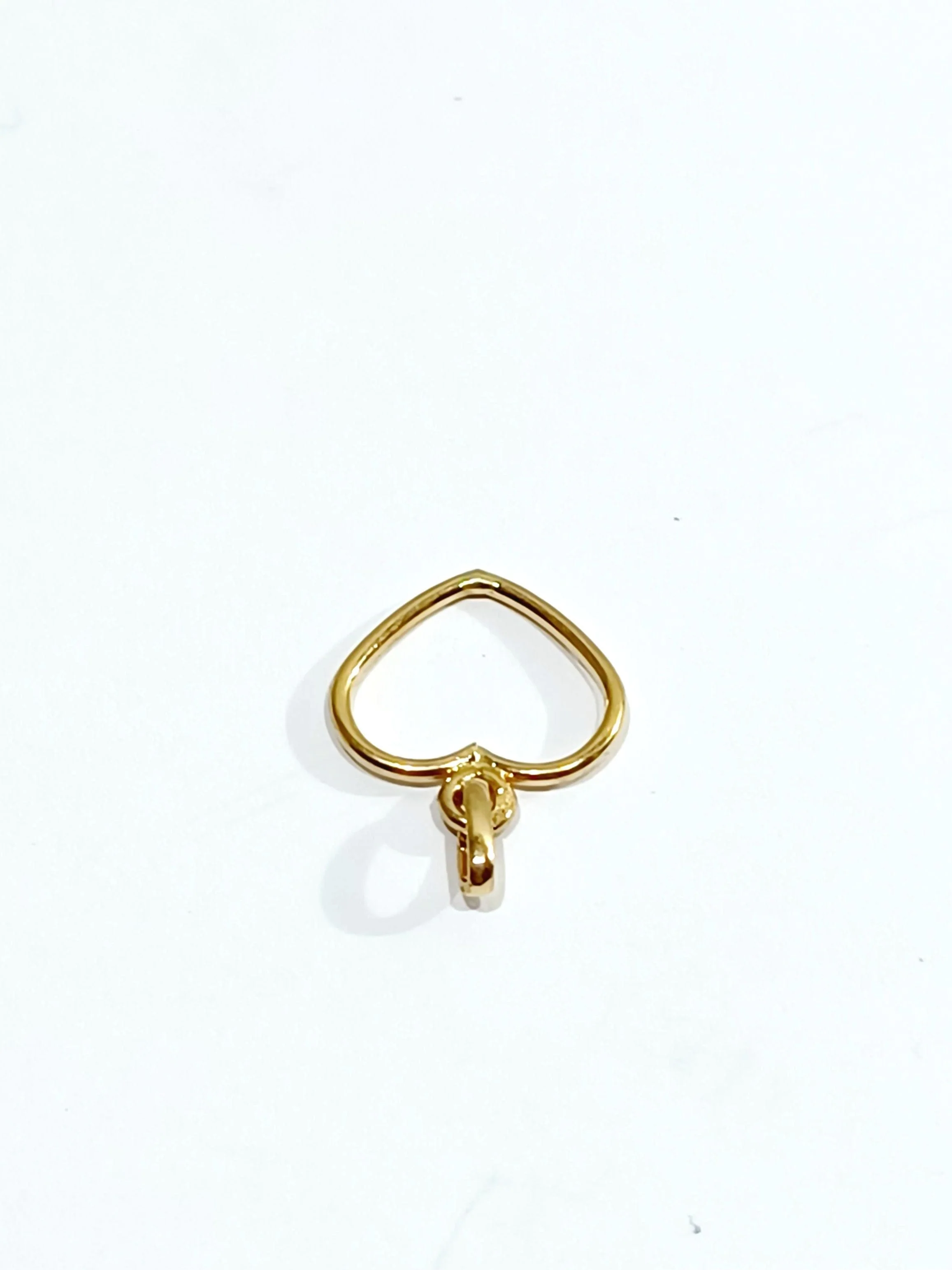 Gold heart pendant - Image 7