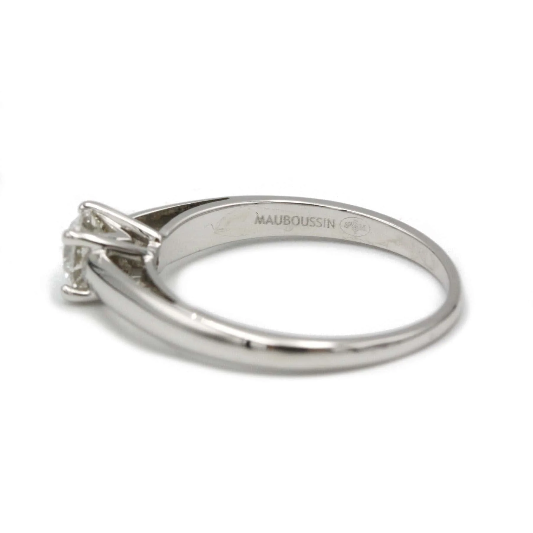 MAUBOUSSIN - White gold solitaire - Image 4