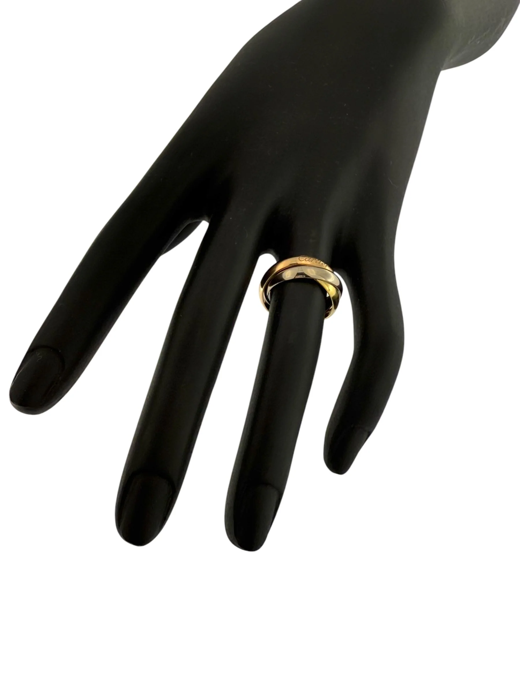 Cartier Trinity Triple gold ring - Image 2