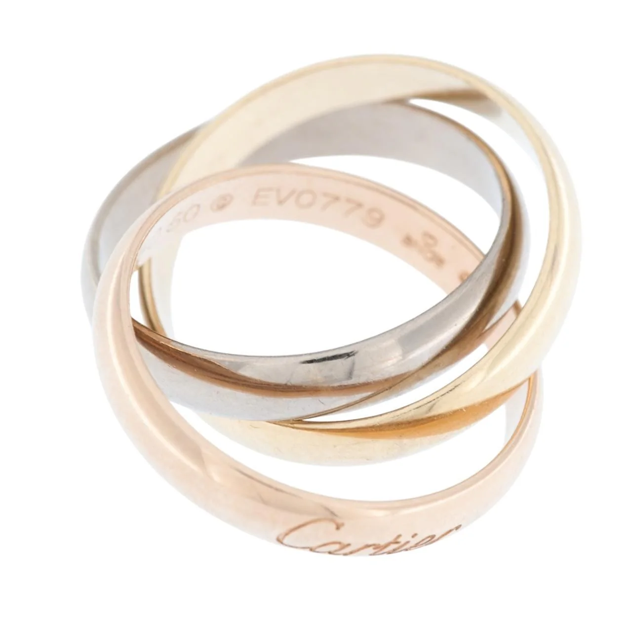 Cartier Trinity Triple gold ring - Image 3