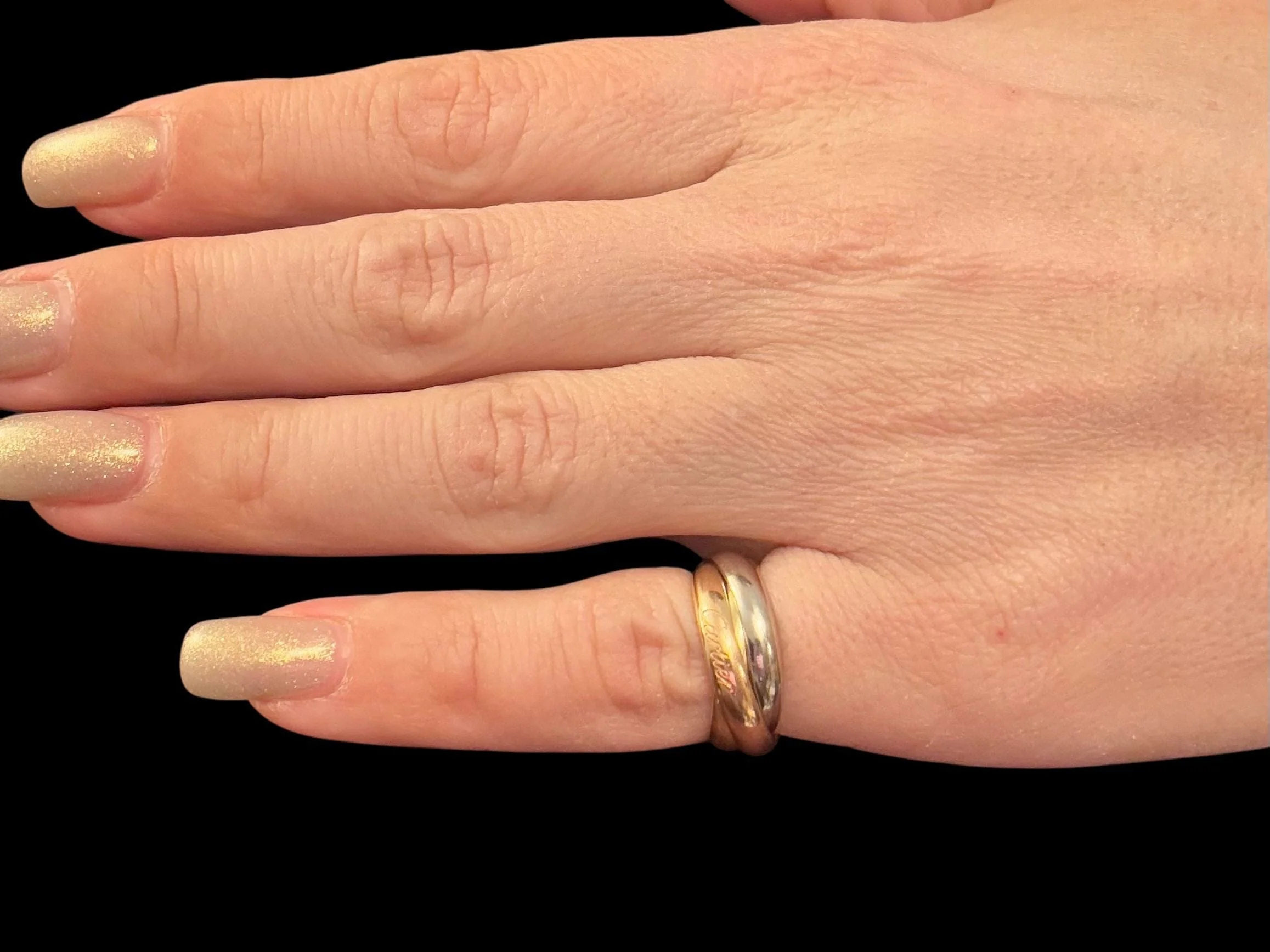 Cartier Trinity Triple gold ring - Image 6