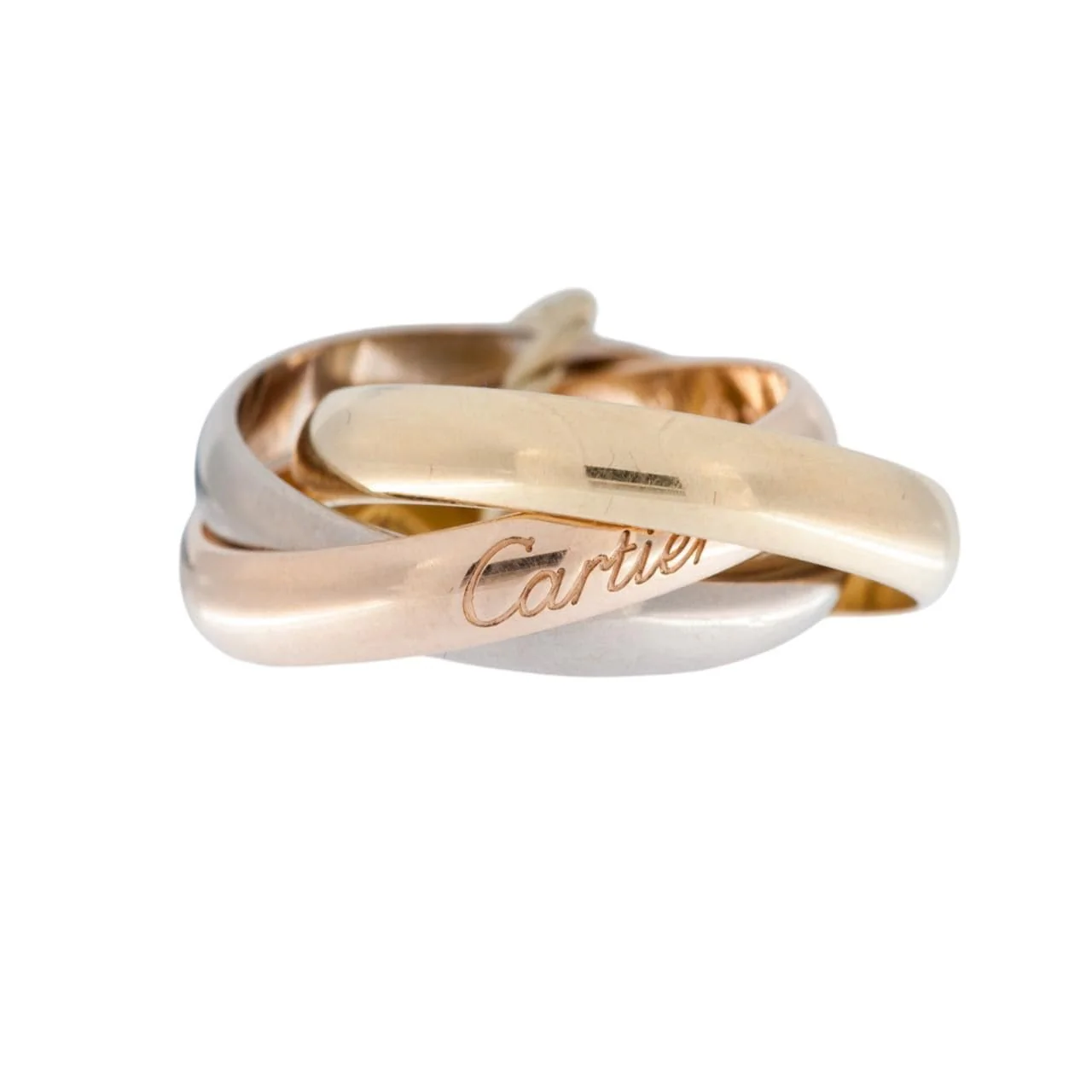 Cartier Trinity Triple gold ring - Image 9