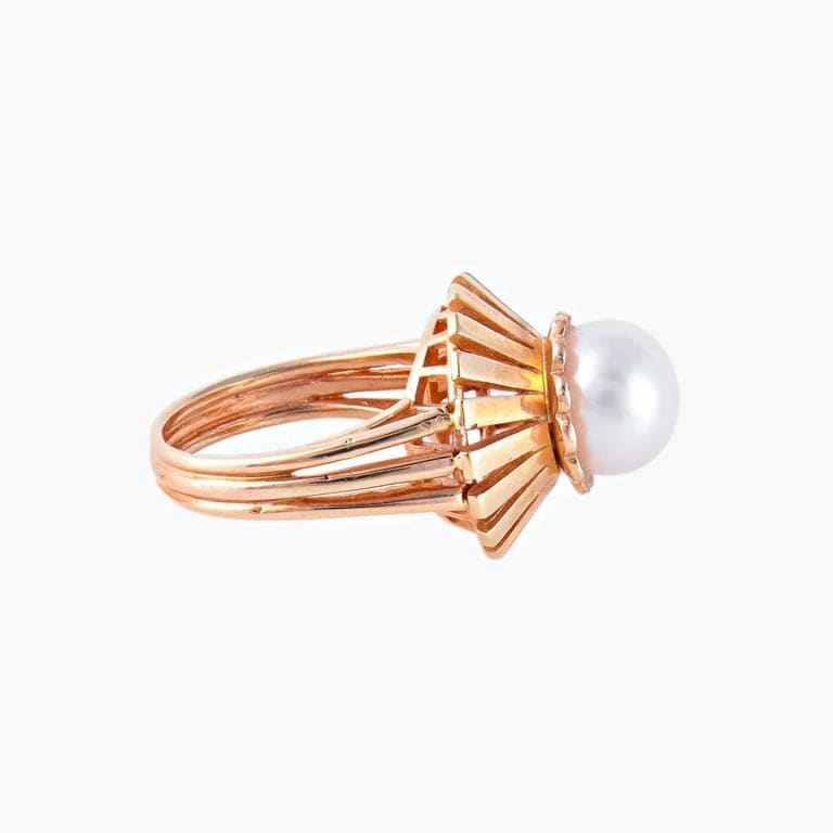 White Pearl Ring - Image 5