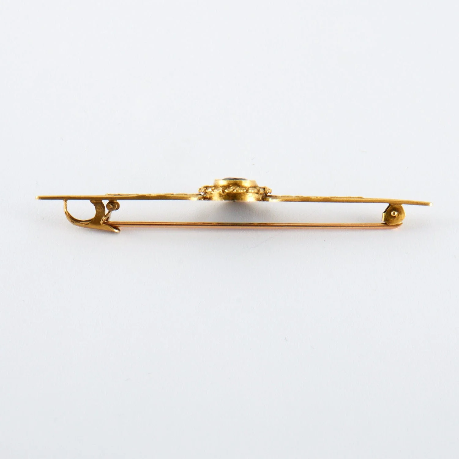 Napoleon III Gold Brooch-Barrette - Image 2
