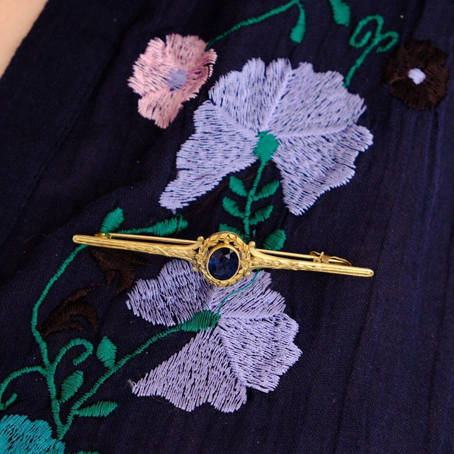 Napoleon III Gold Brooch-Barrette - Image 4